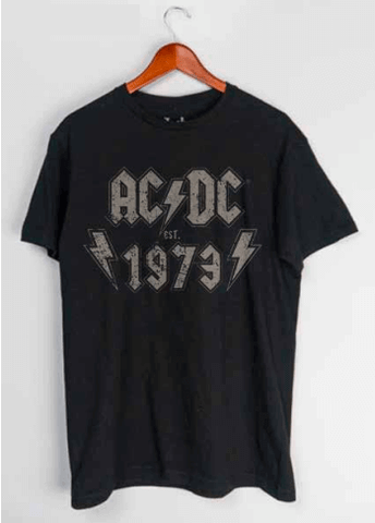 AC/DC Since 1973 T-Shirt (Black)