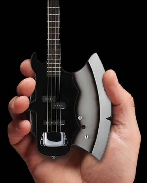 KISS® Gene Simmons Signature AXE Bass Mini Guitar Model