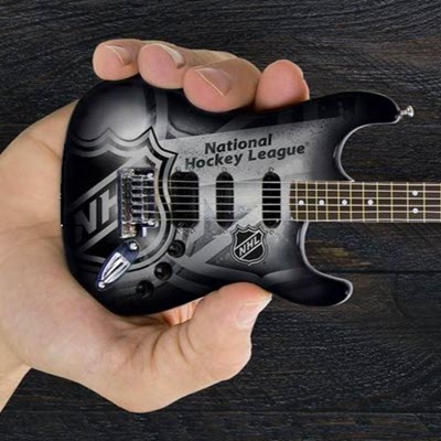 NHL Logo 10“ Collectible Mini Guitar
