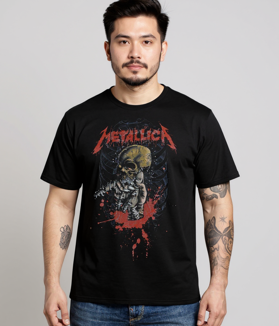 Metallica - Alien Birth Black T-Shirt
