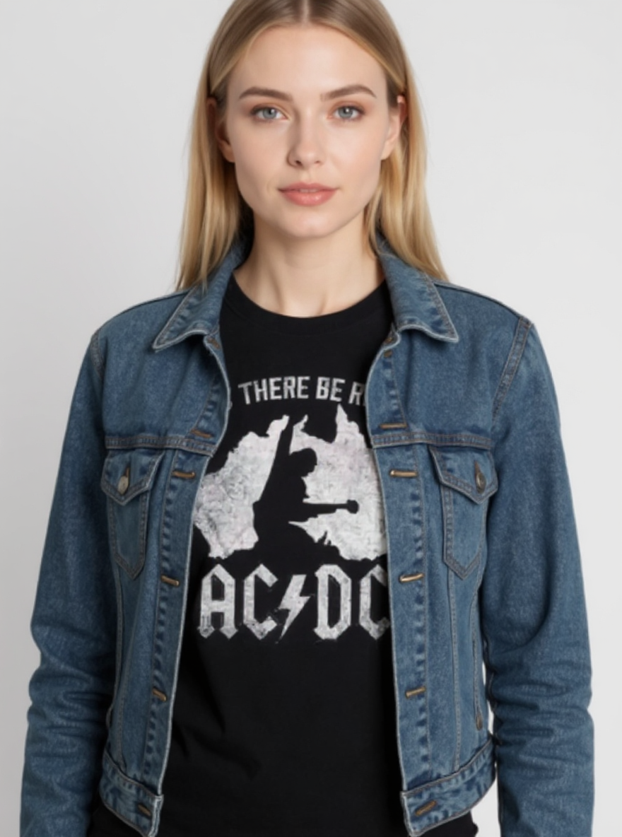 AC/DC - Let There Be Rock T-Shirt - Black