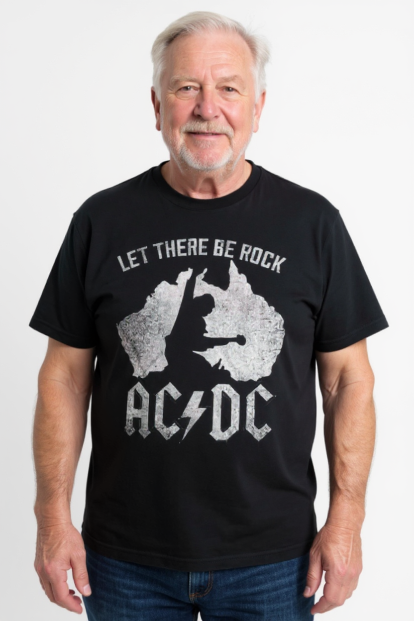 AC/DC - Let There Be Rock T-Shirt - Black