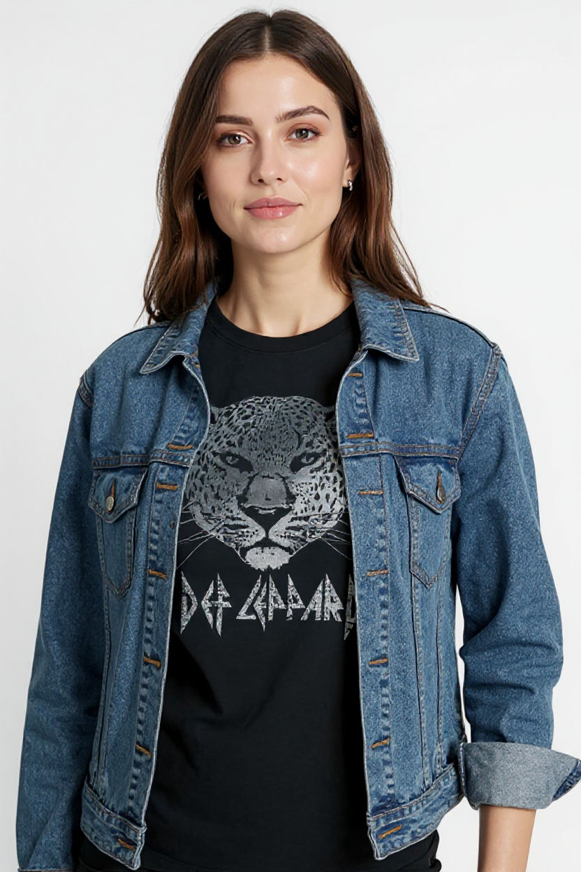 Def Leppard Leopard Face T-shirt