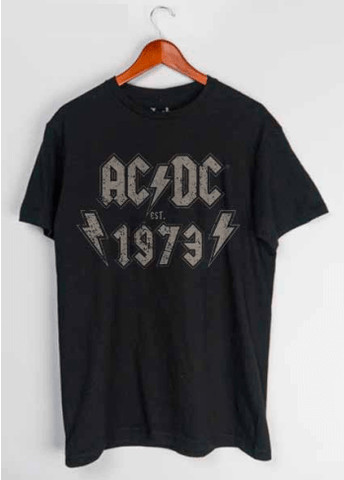 AC/DC Since 1973 T-Shirt (Black)
