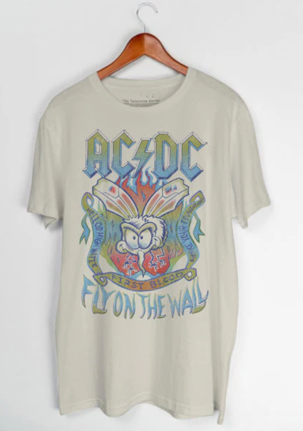 AC/DC Fly On The Wall Logo T-shirt
