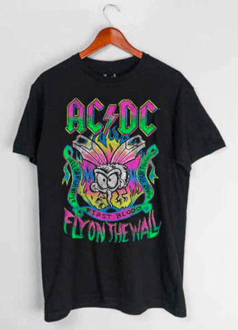 AC/DC Fly On The Wall T-Shirt (Black)