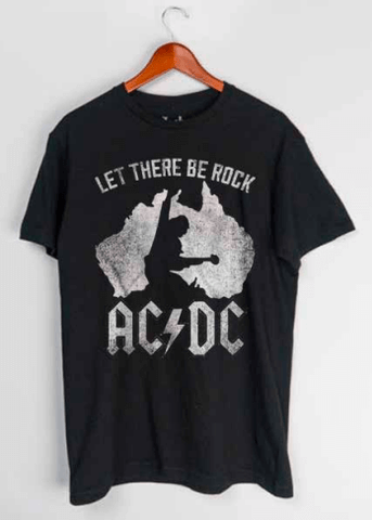 AC/DC - Let There Be Rock T-Shirt (Black)