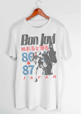 Bon Jovi "Japan" T-Shirt (White)