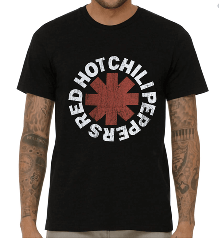 Red Hot Chili Peppers - Distressed Asterisk T-Shirt