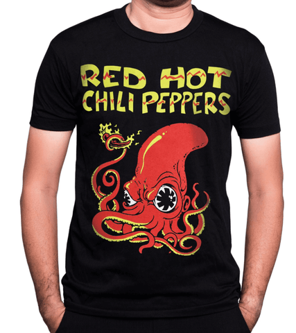 Red Hot Chili Peppers - Fire Squid T-Shirt