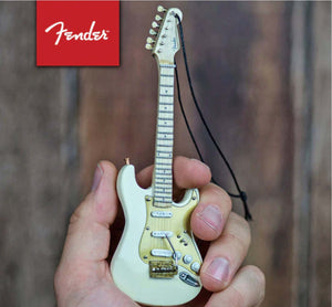 Fender Miniature Guitar Ornament Cream