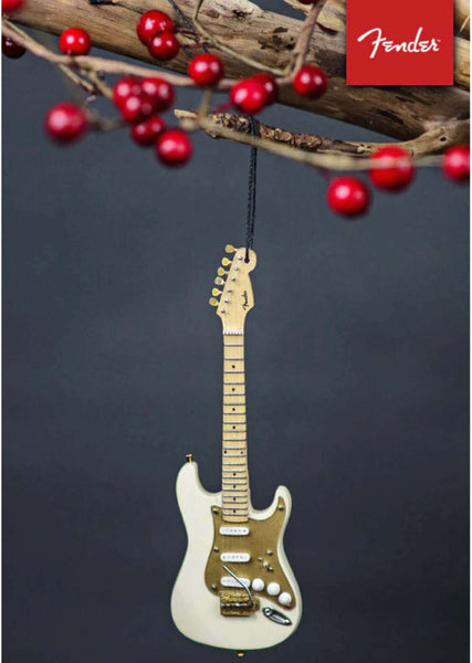 Fender Miniature Guitar Ornament Cream