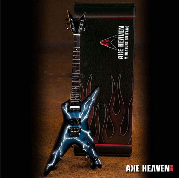 Dimebag Darrell Signature Lightning Bolt Miniature Guitar Replica - Officially Licensed