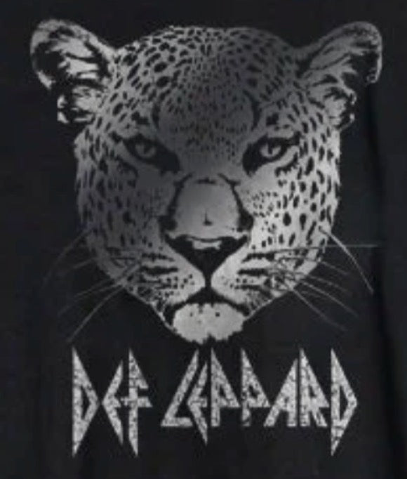 Def Leppard Leopard Face T-shirt