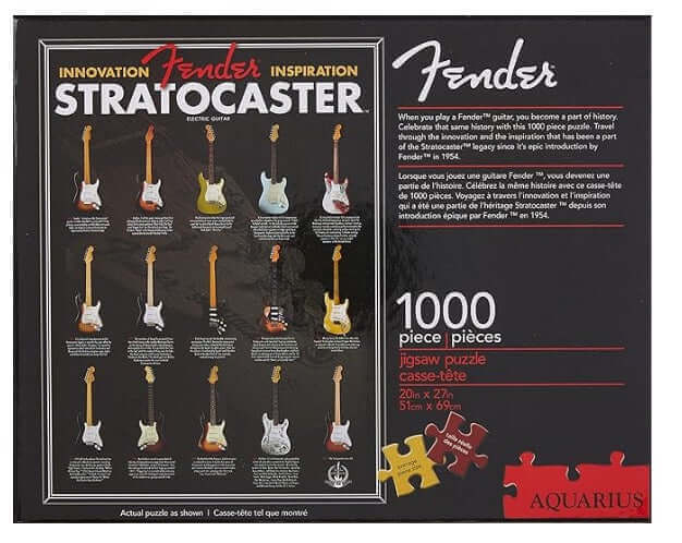 Fender Stratocaster 1000 Pieces Puzzle