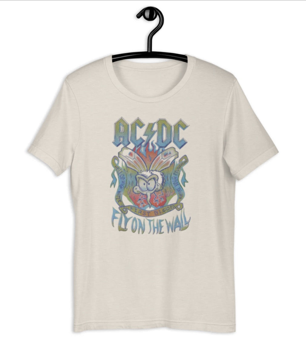 AC/DC Fly On The Wall Logo T-shirt