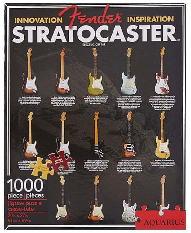 Fender Stratocaster: 1000 Pieces Puzzle
