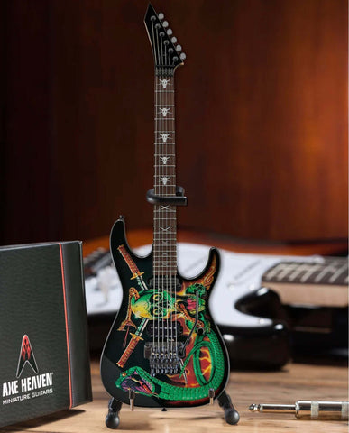 Officially Licensed George Lynch Skulls & Snakes Mini Guitar Replica Collectible