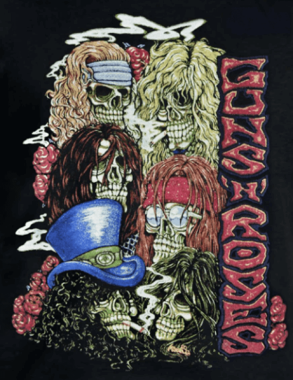 Guns n' Roses Vintage Skulls