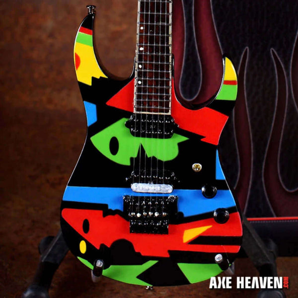 John Petrucci  "Color Cubist” Picasso-Designed Mini Guitar Replica Collectible