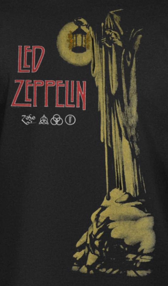 Led Zeppelin - Stairway to Heaven T-Shirt Logo