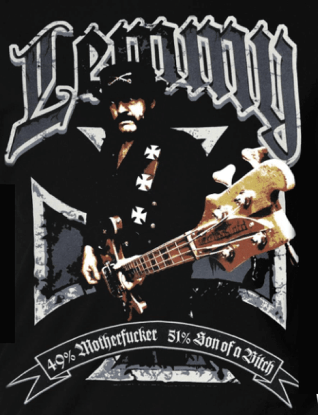 Lemmy - Iron Cross T-Shirt Logo