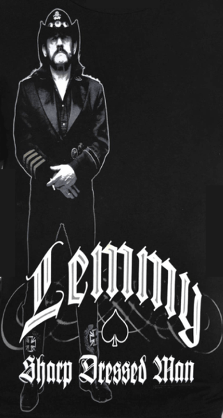 Lemmy - Sharp Dressed Man T-Shirt Logo