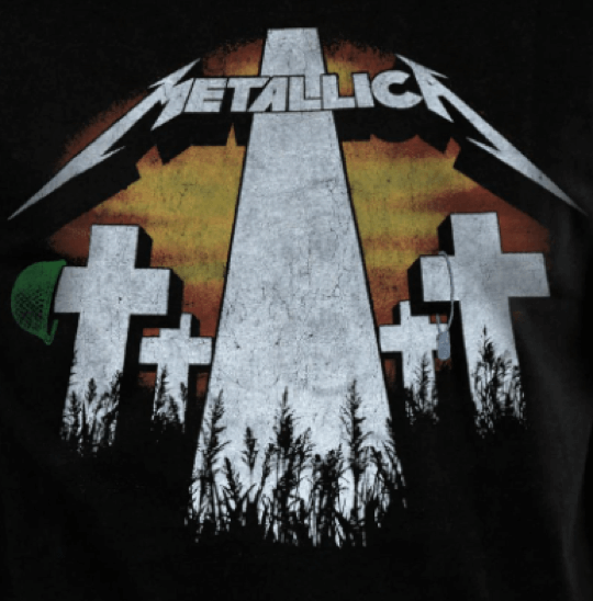 Metallica - Master of Puppets T-Shirt Logo