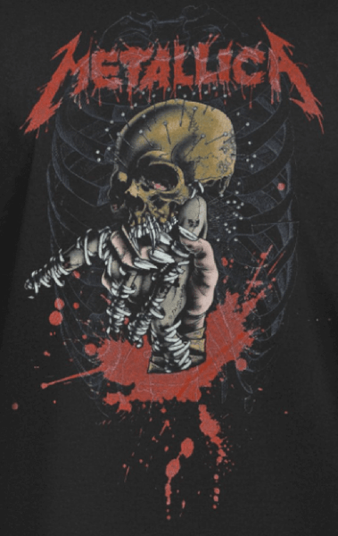 Metallica - Alien Birth T-Shirt Logo