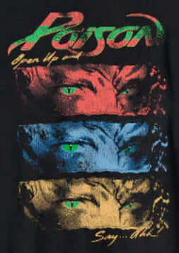 Poison - Eyes T-Shirt (Black)