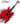 B.C. Rich® "HATE" Warlock® with Widow Headstock Mini Guitar