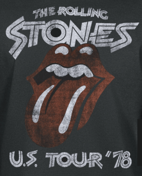 Rolling Stones - US Tour '78 T-Shirt Logo