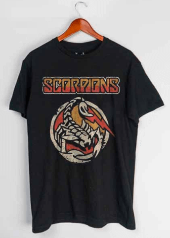 Scorpions T-Shirt (Black)