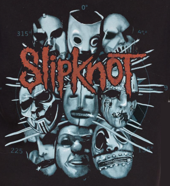 Slipknot - Masks II T-Shirt Logo