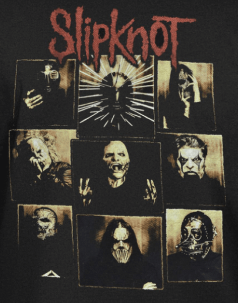 Slipknot - Photo Collage T-Shirt Logo