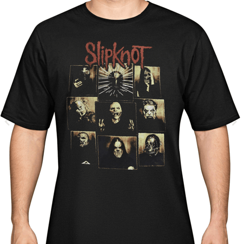 Slipknot - Photo Collage T-Shirt (Front)