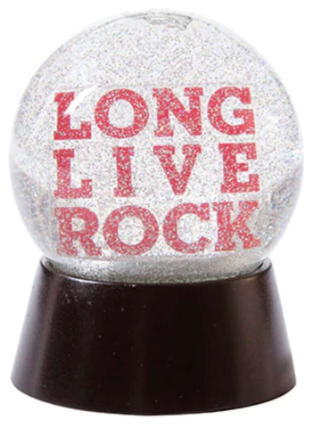 ROCK & ROLL HALL Of FAME - LONG LIVE ROCK MINI SNOW GLOBE