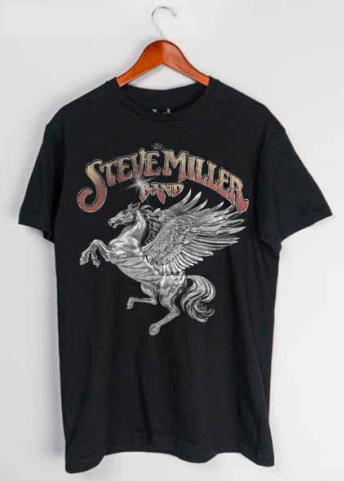 Steve Miller Band T-Shirt (Black)