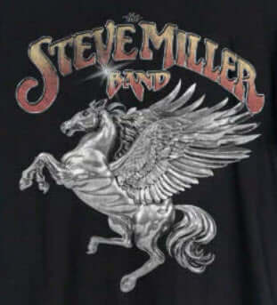 Steve Miller Band T-Shirt (Black)