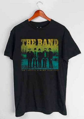 The Band Capitol Albums T-Shirt (Black)