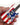 Wayne Kramer Stars N' Stripes USA Flag Fender Stratocaster - 6″ Guitar Ornament