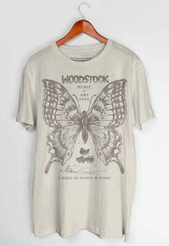 Woodstock - Butterfly T-Shirt