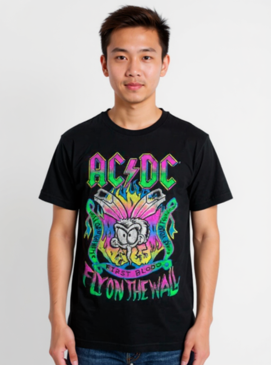 AC/DC Fly On The Wall T-Shirt (Black)
