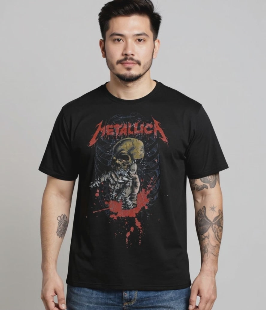 Metallica - Alien Birth Black T-Shirt