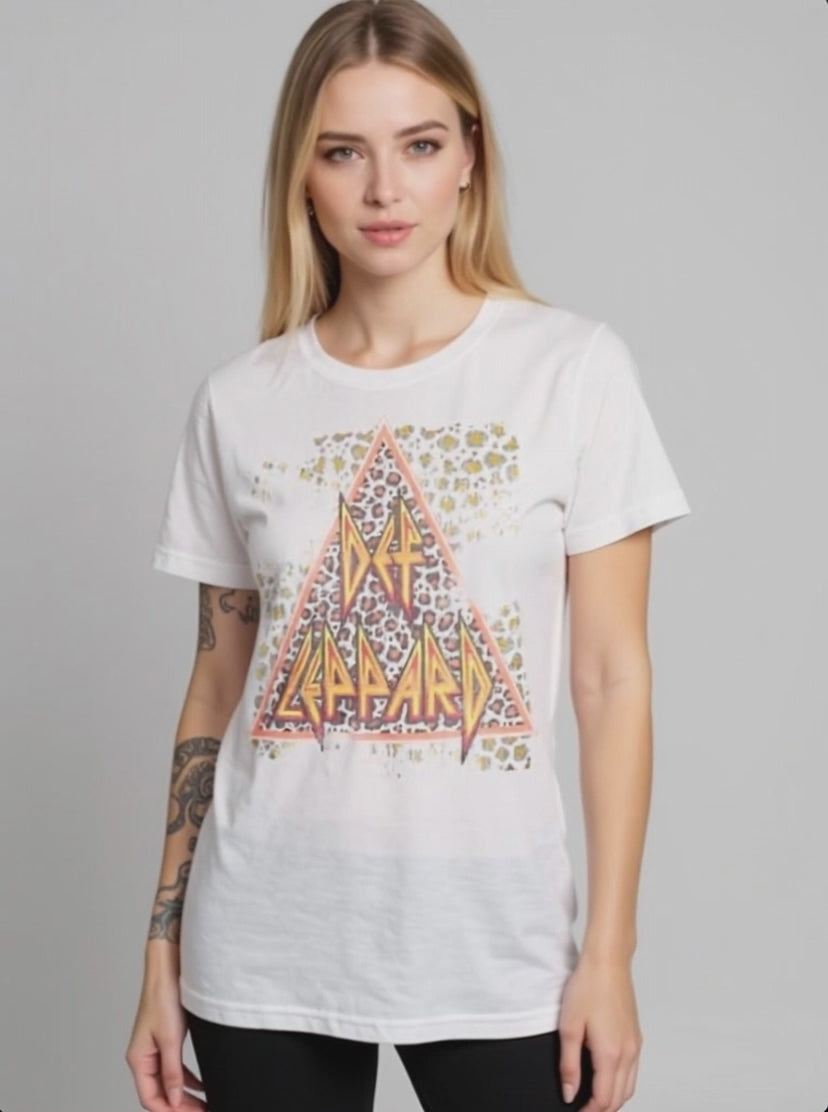 Def Leppard Triangle Logo T-Shirt