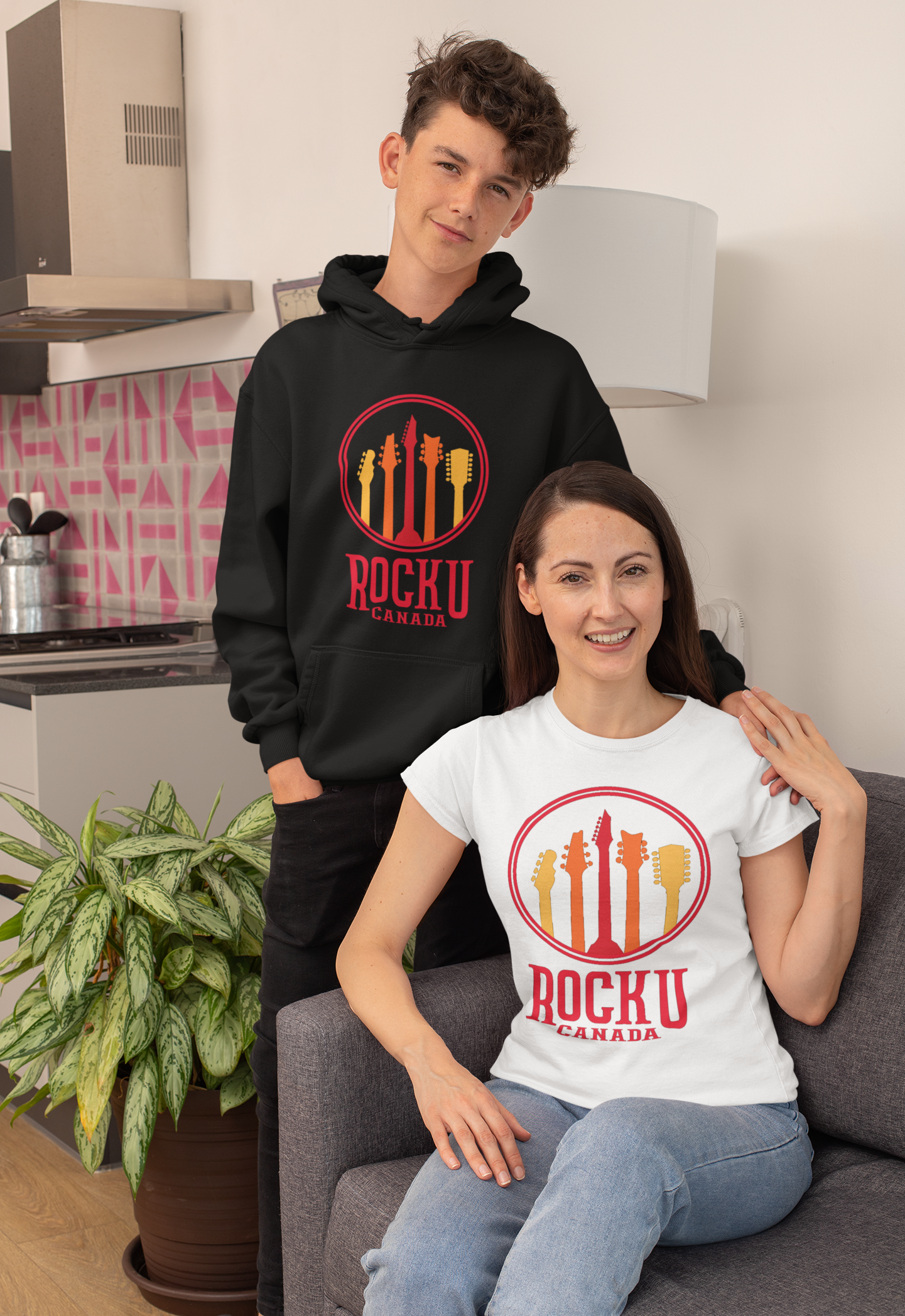 RockU Canada Unisex Hoodie - Black