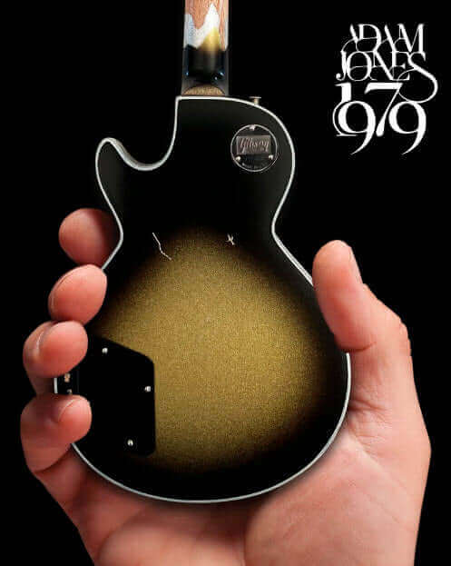 Adam Jones Les Paul Custom Antique Silverburst Miniature Guitar