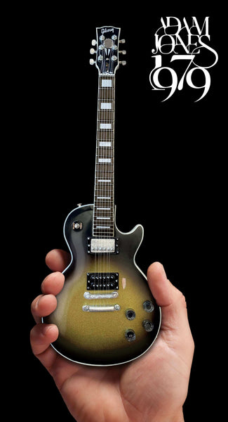 Adam Jones Les Paul Custom Antique Silverburst Miniature Guitar