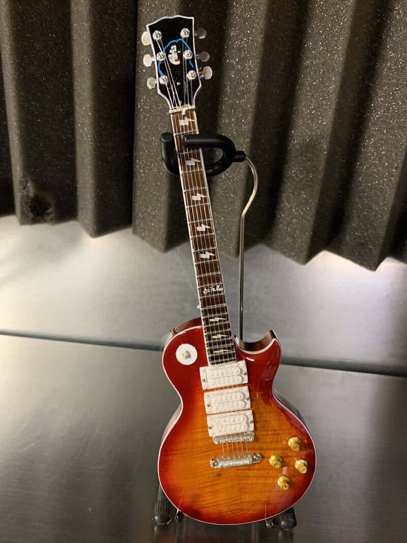 Ace Frehley Les Paul Custom Miniature Replica Mini Guitar