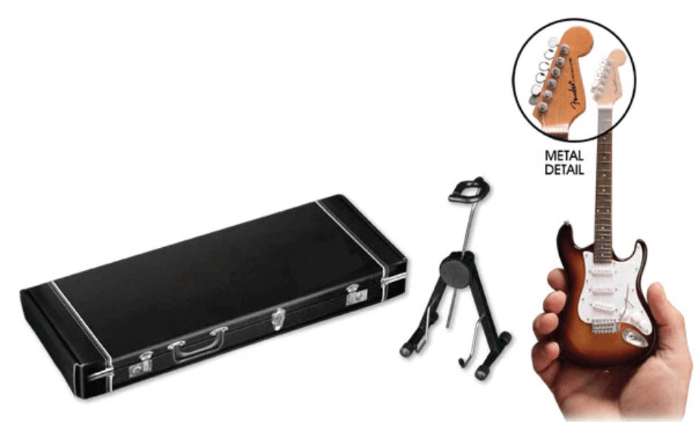 Randy Rhoads "Harpoon" Polka Dot V Miniature Guitar Replica